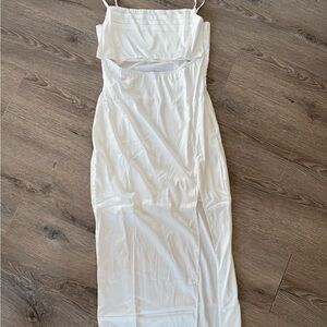 Elegant White Maxi Dress